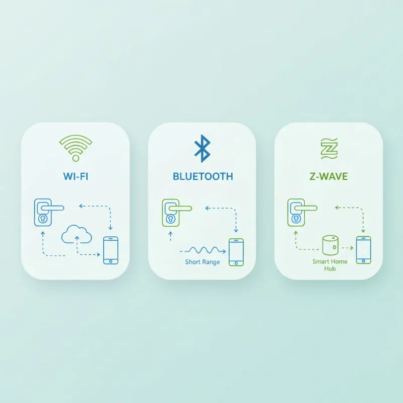 Wi-Fi vs. Bluetooth vs. Z-Wave: Choosing the Best Smart Lock Connection